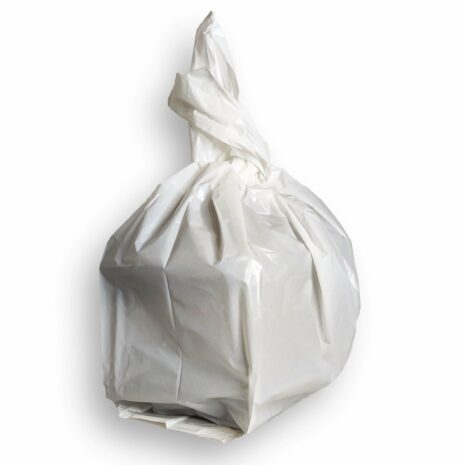 Muovikassi valkoinen 30 litraa 500 kpl/ltk