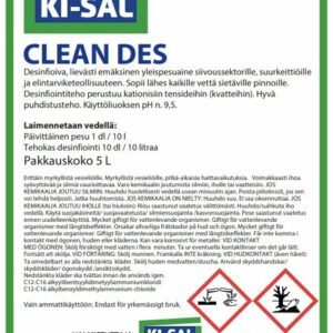 Ki-Sal desinfioiva yleispesuaine 5 litraa