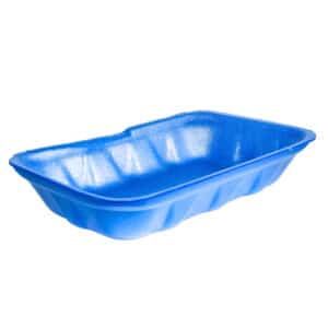 pakkausalusta sininen