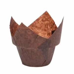 ECO916050B Muffinssivuoka lotus ruskea 2160kpl/ltk
