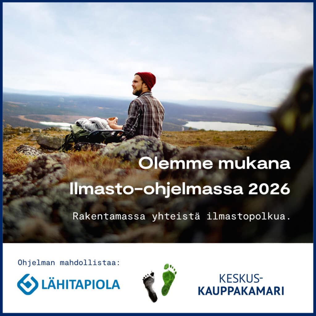 Keskuskauppakamari ilmasto-ohjelma Ki-Sal Oy Hiilijalanjälki