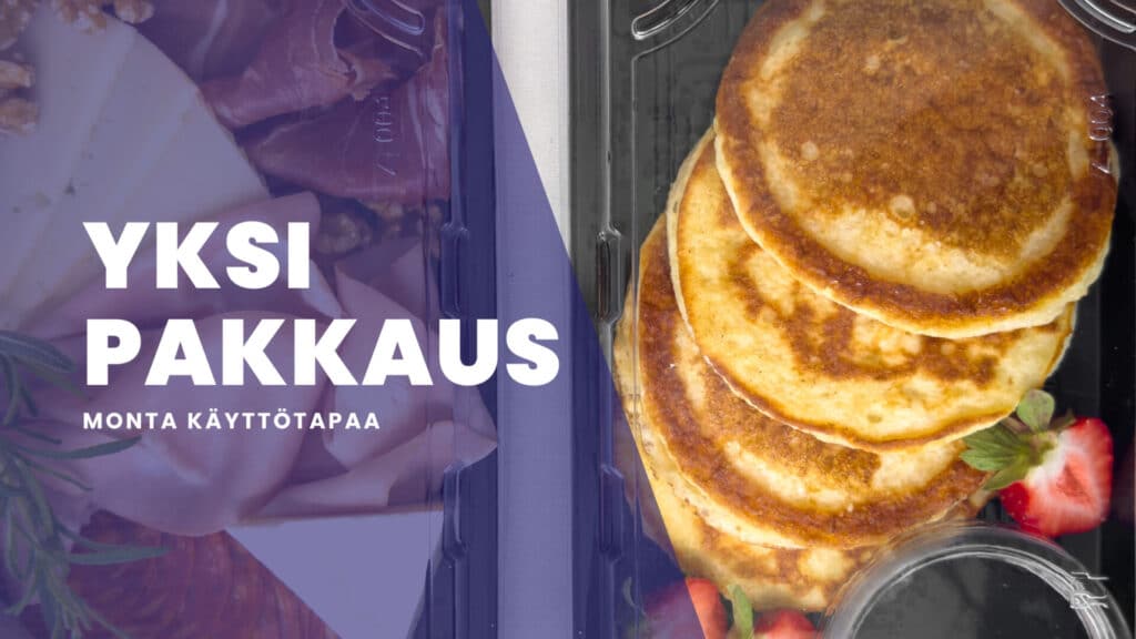 Yksi pakkaus monta käyttötarkoitusta