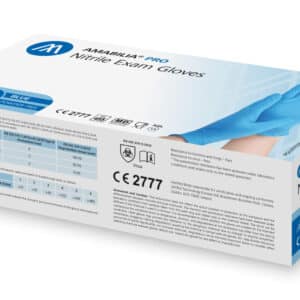 AMABKKKXXLN Nitrile glove blue size XXL 90 pcs/pkg (PGL101026)
