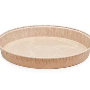 ECO8019825GK Round paper baking form gold 900 pcs/ctn