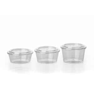 FA1040 Food container round clear 40ml 2000pcs/carton (1040)