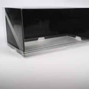 GECSN2210H105NO Bakery container with hinged lid paperboard+PET 100 pcs/ctn