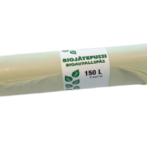JS150-BIO Biojätesäkki 150L 5kpl/rll 25rll/ltk (00150)