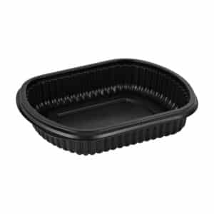 PWCN84624 Ruokarasia musta soikea 714ml 250kpl/ltk (3280030)