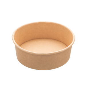 SAPAP12043 Paperboard bowl brown round 1300 ml 300 pcs/ctn (PAP12043PE)