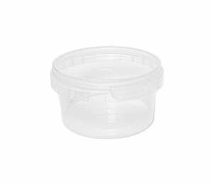 TA210 Förseglingsbar burk med separat lock transparent 210 ml 448 st/krt 152210